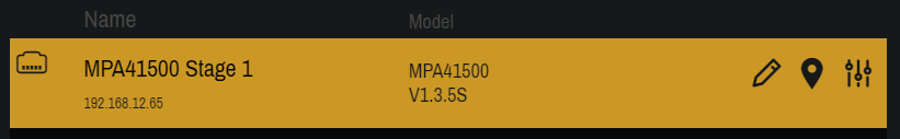amplifier information